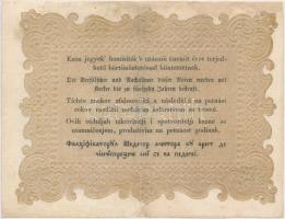 1848. 10Ft "Kossuth bankó" fordított hátlapi alapnyomat T:restaurált
Adamo G111h