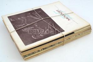 1970 a Művészet magazin 9 db lapszáma, érdekes képekkel, írásokkal