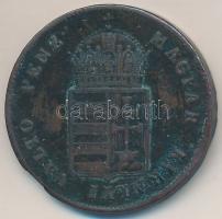 1848. 1kr Cu T:2- ph., patina