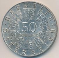 Ausztria 1974. 50Sch Ag "1200 éves a Salzburgi Dóm" T:2
Austria 1974. 50 Schilling Ag &qu...