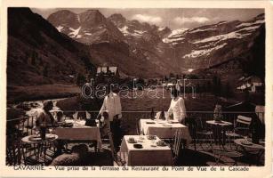 Gavarnie, Restaurant du Point de vue de la Cascade, terrace