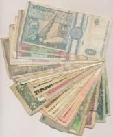 30db vegyes külföldi bankjegy, közte csehszlovák, jugoszláv, román bankjegyekkel T:vegyes
30pcs of ...