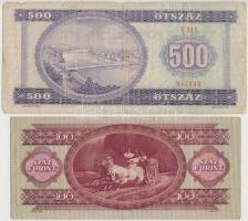 1949. 100Ft + 1990. 500Ft T:III,III-