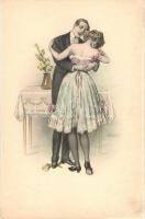 Romantic couple, M. Munk Vienne Nr. 412. s: R. Rössler (EK)