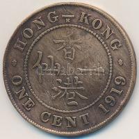 Hongkong / Brit gyarmat 1919H 1c Br "V. György" T:2-,3 ph.
Hong Kong / British Colony 191...