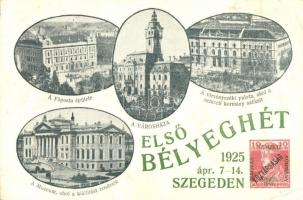 1925 Szeged, Első Bélyeghét (EB)