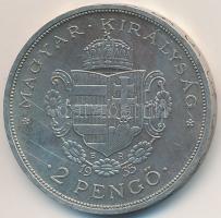 1935. 2P Ag "Rákóczi" T:2 felületi karc
Adamo P7.2