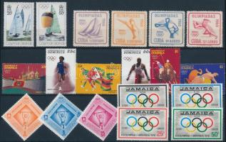 Olimpia motívum 11 klf sor 2 stecklapon Olympics 11 diff sets