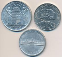 1943. 5P Al "Horthy Miklós születésének 75. évfordulója" + 1945. 5P Al "Parlament&quo...