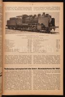 1928 Die Lokomotive. Illustrierte Monatsfachzeitschrift für Eisenbahntechniker. 25. évf., a 12 lapsz...