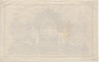 1943. 100P "Szálasi-kiadás" csak hátlapi fázisnyomat T:II-,III
Hungary 1943. 100 Pengő &q...