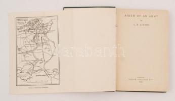 A. B. Austin: Birth of an army. London, 1943, Victor Gollancz LTD. 178 p. Egészoldalas képekkel, tér...