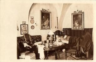 1909 Körmöcbánya, Kremnica; Internátus hálóbelső / boarding school bedroom interior, photo