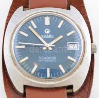 Roamer Searock automatic férfi karóra, működik bőr szíjjal, naptáras