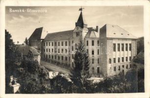 1930 Selmecbánya, Banska Stiavnica; Statne Realne Gymnazium Andreja Kmeta / grammar school, photo