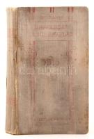 Hickmanns Universal Taschenatlas 1915. Wien & Leipzig, 1915, Freytag & Berndt Verlag. Kiadói kopottas egészvászon-kötésben, a gerincén kisebb sérüléssel.