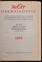 1928 Az Est Hármaskönyve, örök időkre szóló jó tanácsok kincsesháza és angol barátainknak és társada...