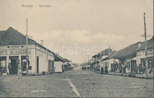 Zajecar, Market square, the shop of Najdanovic