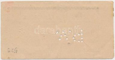 ~1940. 2P "Hadifoglyokért - Nemzeti segély" perforálva T:III