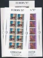 1997 Európa CEPT: Mondák és legendák kisívsor Mi 783-786