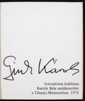 Gink Károly: Bartók. Gink Károly fotóművész kiállítása Bartók Béla emlékezetére a Tihanyi Múzeumban....