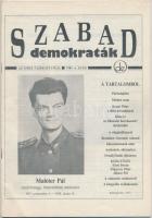 1989 A Szabad Demokraták, az SZDSZ tájékoztatójának 6. száma