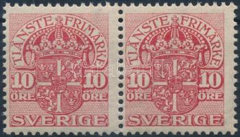 Hivatalos bélyeg párban, Official stamp pair
