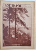 1928 A Pesti Napló számai egybe kötve, gerinc és kötés hiányzik