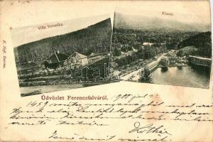 Resica-Ferencfalva, Villa Veronika, Klause; kiadja Neff Antal (cut)