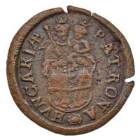 1707KB Rézpoltúra "II. Rákóczi Ferenc" (3,41g) T:2- ki
Hungary 1707. Poltura "Franci...