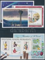 1985-1988 10 blocks 1985-1988 10 db tengerentúli motívum blokk (4 db stecklapon)