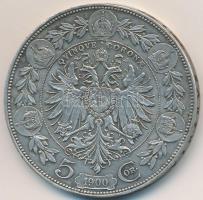 Ausztria 1900. 5K Ag "Ferenc József" T:2,2-
Austria 1900. 5 Corona Ag "Franz Joseph&...