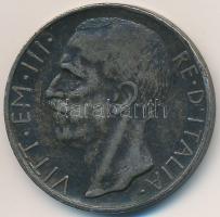 Olaszország 1927R 10L Ag "III. Viktor Emánuel" T:2-,3 Italy 1927R 10 Lire Ag "Vittorio Emanuele III" C:VF,F