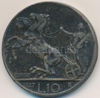 Olaszország 1927R 10L Ag "III. Viktor Emánuel" T:2-,3
Italy 1927R 10 Lire Ag "Vittor...