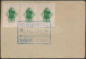 1943 Balassagyarmat, kitöltött fegyvertartási engedély magyar királyi vármegyei számvizsgáló részére...