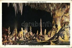 Carlsbad Cavern, New Mexico; Totem Poles, Big Room (EK)