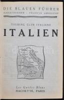 Touring Club Italiano. Italien. De Blauen Führer. Herausgeber: Francis Ambriére. Paris,  1955 Les Gu...