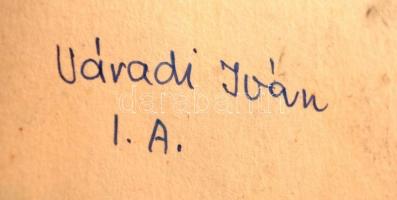 Váradi Iván jelzéssel: Plakáttervek. 3 db, kollázs-vegyes technika, papír, jelzett, 22x15 cm