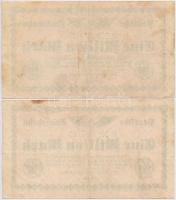 Németország / Weimari Köztársaság / Birodalmi Vasút / Berlin 1923. 1.000.000M (10x) T:III
Germany /...