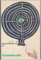 Váradi Iván jelzéssel: Plakáttervek. 3 db, kollázs, papír, jelzett, 22x15 cm