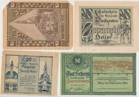 Németország / Weimari Köztársaság / Ausztria 13db klf városi szükségpénz T:I-III
Germany / Weimar R...