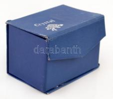 Cserepes virág, 3d Lézer gravírozott, kristályüveg, asztali nehezék, eredeti dobozában, hibátlan, 7,...