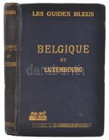 Les Guides Bleus. Belgique et Luxemburg. Paris, 1920, Hachette. Kiadói aranyozott vászonkötésben, jó állapotban. 20+28 térképpel.