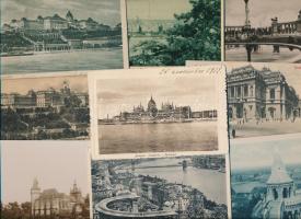 Budapest - 100 db RÉGI képeslap; vegyes minőség / 100 old postcards in mixed quality