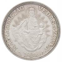 1932. 2P Ag "Madonna" T:1- kis patina
Hungary 1932. 2 Pengő "Madonna" C:AU smal...