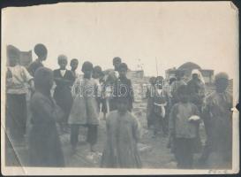 cca 1905 Iráni fotók: Teheran, Kazvine, Chak, piac és egyéb 4 db / cca 1905 Photos from Iran: Tehera...