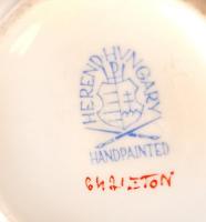 Herendi Eton mintás kis kiöntő, kézzel festett, jelzett, hibátlan, m:8,5 cm, 12×8 cm