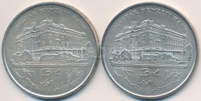 1993. 200Ft Ag "MNB" (2x) T:2,2-