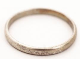 Ezüst (Ag) gyűrű, jelzett, gyűrű mérete: 64, 2 g / Silver ring
