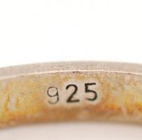 Ezüst (Ag) gyűrű, jelzett, gyűrű mérete: 64, 2 g / Silver ring